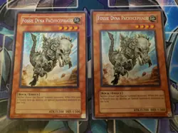 Yugioh Fossil Dyna Pachycephalo LODT-EN099 Unlimited Secret SCR 2 Available! - Image 1