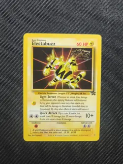 Electabuzz #2 Black Star Promo Pokemon Card | Vintage Stamped 1st Pokemon Movie - Image 1