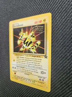 Electabuzz #2 Black Star Promo Pokemon Card | Vintage Stamped 1st Pokemon Movie - Image 2