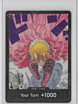 One Piece - DON!! Card - OP-10 - Royal Blood - Donquixote Doflamingo - Image 1