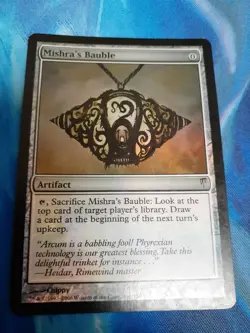 Mishras MTG Card English Foil Part 1 Play Used - Image 1