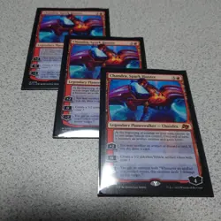 Chandra the Light Chaser MTG DFT English 3 Card Set NM Unplayed - Image 1