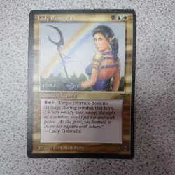 MTG Lady Evangela LEG English Card Collectible Used - Image 1