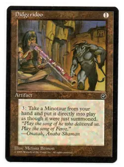 MTG Didgeridoo English Play Condition Used Card - Image 1