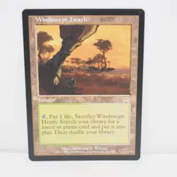 Windswept Heath MTG Magic The Gathering Onslaught Trading Card WU3852 Used - Image 1