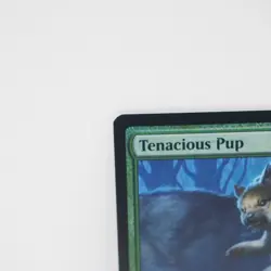 Magic The Gathering Tenacious Pup Foil Card MB2 EN Used - Image 2