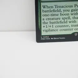 Magic The Gathering Tenacious Pup Foil Card MB2 EN Used - Image 4