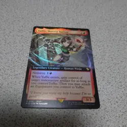 MTG Final Fantasy Yuffie Materia Hunter Foil Borderless NM - Image 1