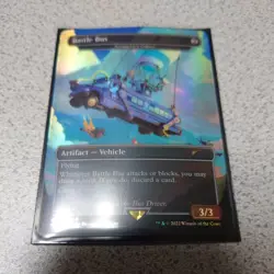 MTG SLD Smugglers Rotorcraft Battle Bus English Foil Borderless - Image 1