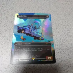 MTG SLD Smugglers Rotorcraft Battle Bus English Foil Borderless - Image 2