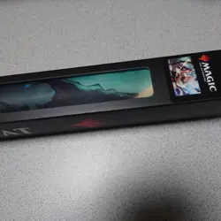 Final Fantasy MTG Y Shatra Lulu Black Stitch Playmat Ultra Pro Used - Image 2