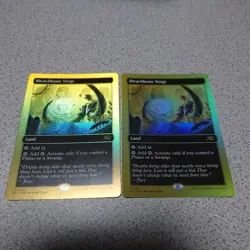 MTG DFT Breachbone Boundary English First Place Foil Borderless Set of Two - Image 2