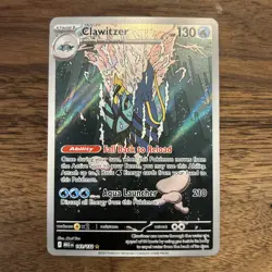 💧 Pokemon Clawitzer 141/132 (Illustration Rare) Mega Evolution - MINT! 💧 - Image 1