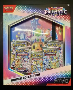 Pokemon TCG SV8.5 Prismatic Evolutions Binder Collection Box - FACTORY SEALED - Image 1