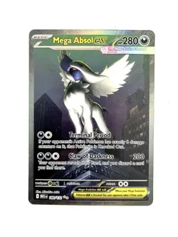 Mega Absol EX 180/132 Mega Evolutions Special Illustration Rare Pokemon TCG NM - Image 1