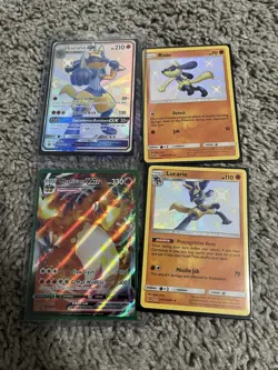 *LOT OF POKEMON CARDS* Mixed Lot, Oversized Promo, Shiny Lucario, Charizard Vmax - Image 2