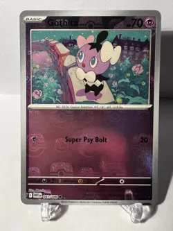 Gothita Master Ball Pattern Reverse Holo 041/086 - Pokemon - SV: White Flare NM - Image 1