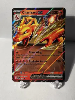 Charizard Ex Black Star Promo 161 - Pokemon - Scarlet and Violet Promos NM - Image 1