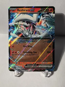 Reshiram EX Holo Rare 30/159 - Pokemon - SV:09 Journey Together NM - Image 1
