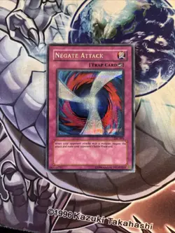 (55) YUGIOH Negate Attack TSC-003 Unlimited Prismatic Secret Rare LP/MP - Image 1