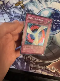 (55) YUGIOH Negate Attack TSC-003 Unlimited Prismatic Secret Rare LP/MP - Image 3