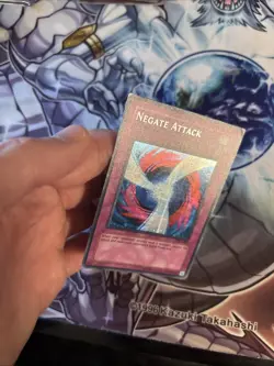 (55) YUGIOH Negate Attack TSC-003 Unlimited Prismatic Secret Rare LP/MP - Image 5