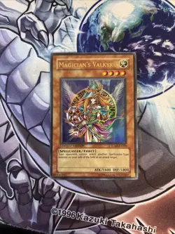 (55) Magician's Valkyria - JUMP-EN009 - Ultra Rare - Limited Edition Yugioh LP - Image 1