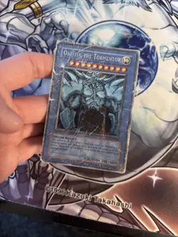 (55) Obelisk the Tormentor JMP-EN004 Secret Rare Limited Edition Yugioh DMG - Image 4