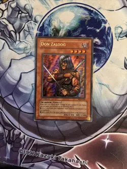 (19) Yugioh Don Zaloog PGD-029 Ultra Rare 1st Ed LP - Image 1