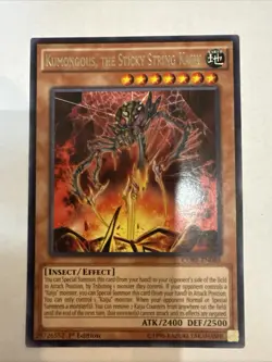 Yugioh Kumongous, The Sticky String Kaiju 1st Edition Core-en088 - Image 3