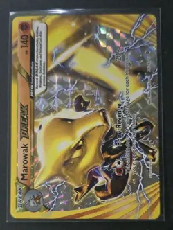 Pokemon TCG Marowak BREAK XY BREAKthrough 79/162 Ultra Holo Rare Card NM - Image 1