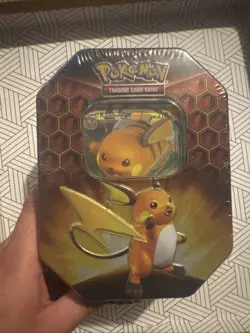 Pokemon TCG Hidden Fates Raichu Card Tin - Image 2