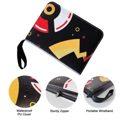 4 Pocket Card Binder, Zipper Card Holder Album 400 Pockets for Boys Girls Gifts - Image 3
