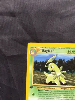 Pokemon Cards: Neo Genesis 1st Edition Uncommon: Bayleef 29/111 - Image 2