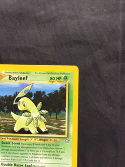 Pokemon Cards: Neo Genesis 1st Edition Uncommon: Bayleef 29/111 - Image 3