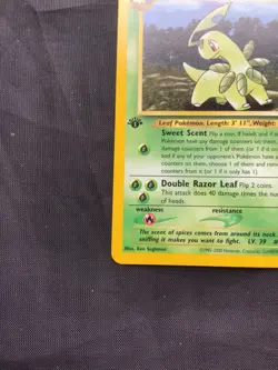 Pokemon Cards: Neo Genesis 1st Edition Uncommon: Bayleef 29/111 - Image 5