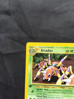 Pokemon Cards: Neo Genesis 1st Edition Uncommon: Ariados 27/111 - Image 2
