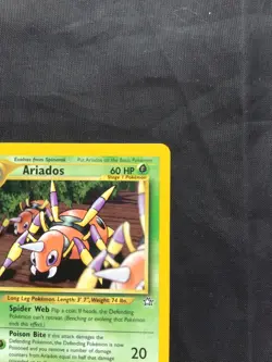 Pokemon Cards: Neo Genesis 1st Edition Uncommon: Ariados 27/111 - Image 3