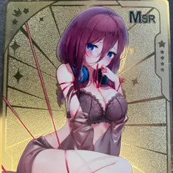 Senpai Goddess Haven Series #4 Metal Serial Number Card #002/100 - Goddess Story - Image 4