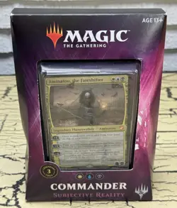 Magic The Gathering 2018 Commander Card Deck Subjective Reality New In Box 630509632244 - Image 1