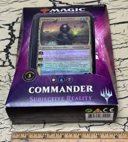 Magic The Gathering 2018 Commander Card Deck Subjective Reality New In Box 630509632244 - Image 2