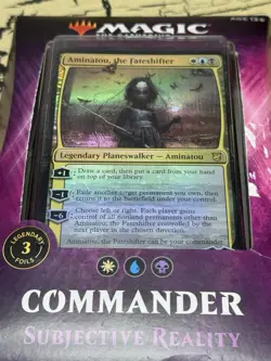 Magic The Gathering 2018 Commander Card Deck Subjective Reality New In Box 630509632244 - Image 5