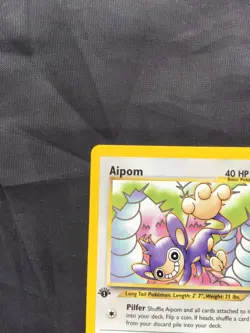 Pokemon Cards: Neo Genesis 1st Edition Uncommon: Aipom 26/111 - Image 2
