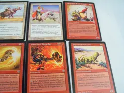 Lot of 38 Magic The Gathering Italian Mirage Cards Plus 17 Land (1996) - Image 4