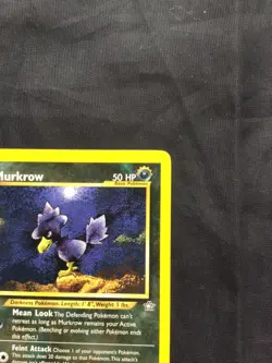 Pokemon Cards: Neo Genesis 1st Edition Rare: Murkrow 24/111 - Image 3