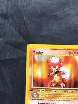Pokemon Cards: Neo Genesis 1st Edition Rare: Magby 23/111 - Image 2