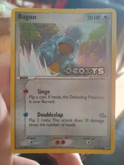 Pokemon Cards Ex Deoxys Bagon 52/107 & Shelgon 45/107 Reverse Holo Stamped - Image 2