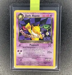 🔥 Dark Hypno 26/82 🔥 Non Holo Rare Team Rocket Set Pokemon Card WOTC Vintage - Image 1