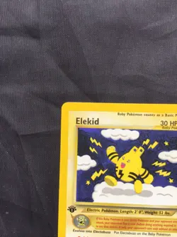 Pokemon Cards: Neo Genesis 1st Edition Rare: Elekid 22/111 - Image 2