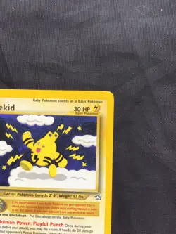 Pokemon Cards: Neo Genesis 1st Edition Rare: Elekid 22/111 - Image 3